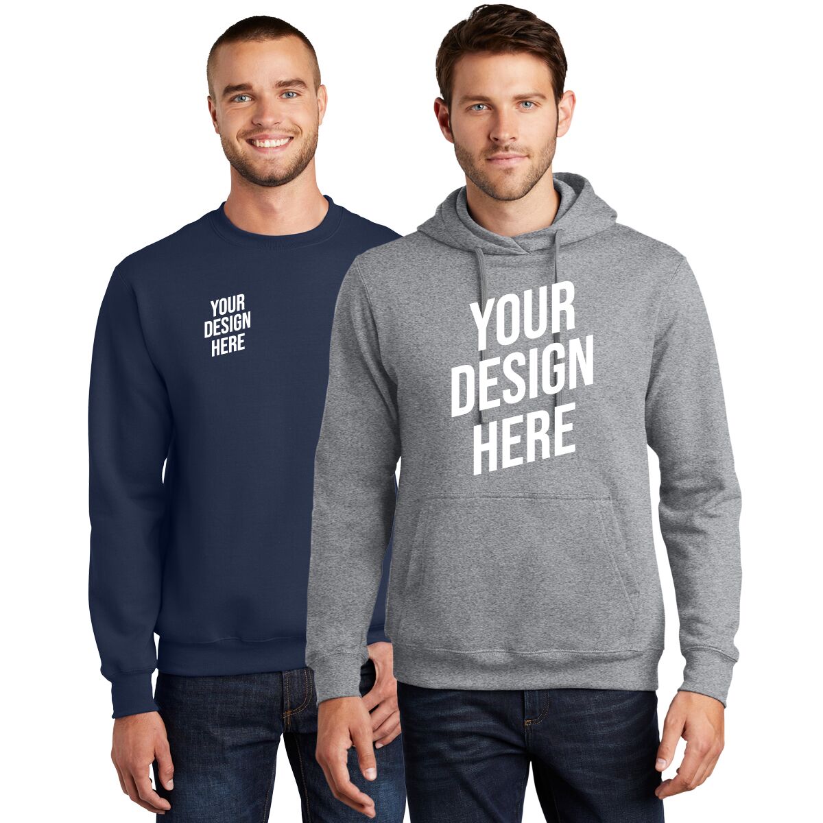 custom sweatshirts, branded sweatshirts, logo sweatshirts, embroidered sweatshirts, corporate sweatshirts, promotional sweatshirts, fleece sweatshirts