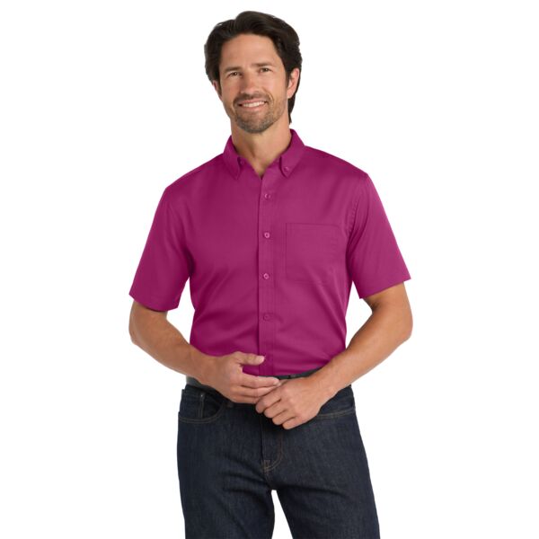 Short Sleeve SuperPro React ™ Twill Shirt Thumbnail