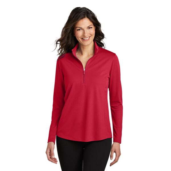 Ladies Dry Zone ® UV Micro Mesh 1/4 Zip Thumbnail