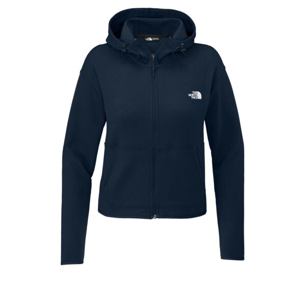 Ladies Double Knit Full Zip Hoodie Thumbnail