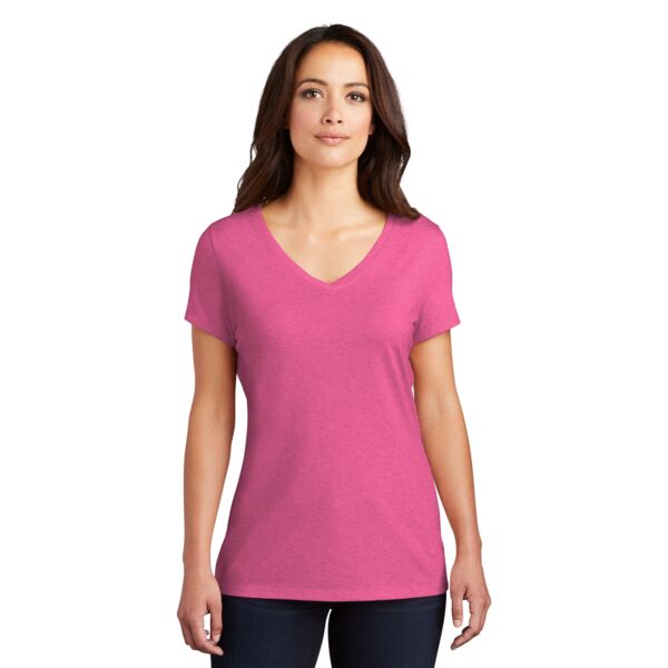 Ladies Tri-Blend V-Neck T-Shirt Thumbnail