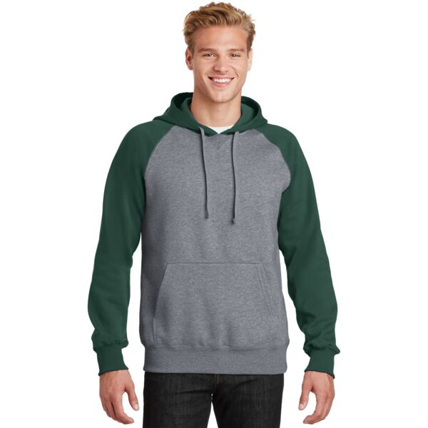 Unisex Colorblock Hooded Sweatshirt Thumbnail