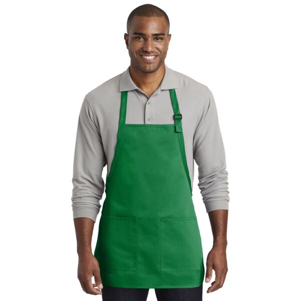® Medium Length Two Pocket Bib Apron Thumbnail