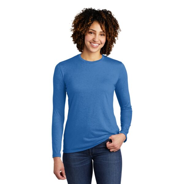 Women's Tri Blend Long Sleeve Tee Thumbnail