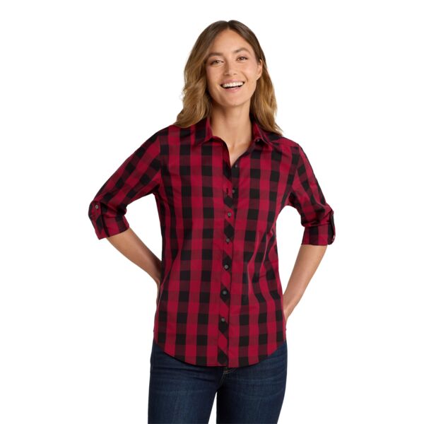 ® Ladies Everyday Plaid Shirt Thumbnail