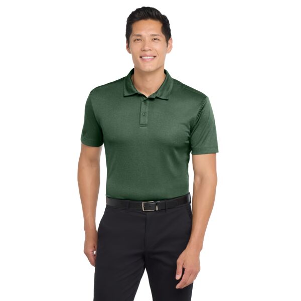 ® Heathered Silk Touch ™ Performance Polo Thumbnail
