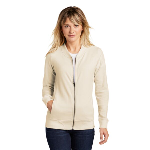 ® Ladies Lightweight French Terry Bomber Thumbnail