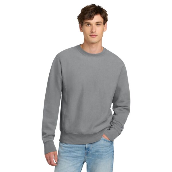 ® Reverse Weave ® Garment Dyed Crewneck Sweatshirt Thumbnail